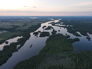 Ottawa River Drone Shots
