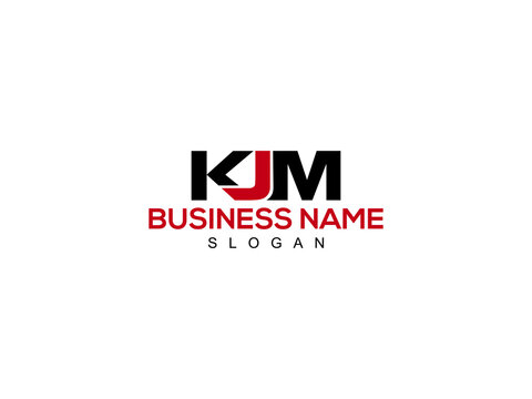 Letter KJM Logo, Creative kjm Logo Letter Vector Stock