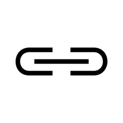 link icon or logo isolated sign symbol vector illustration - high quality black style vector icons
