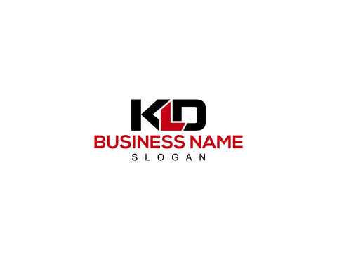 Letter KLD Logo, Creative kld Logo Letter Vector Stock