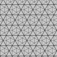 Obraz premium pattern for graphic design geometric pattern silver - black 3tungles wallpaper