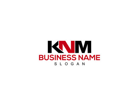 Letter KNM Logo, Creative knm Logo Letter Vector Stock