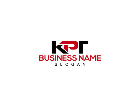 Letter KPT Logo, Creative kpt Logo Letter Vector Stock