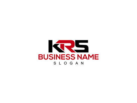 Letter KRS Logo, Creative krs Logo Letter Vector Stock