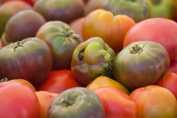 Tomaten auf dem Markt