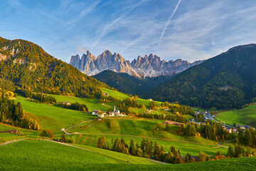 Santa Maddalena in Dolomites Range,South Tyrol
