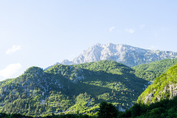 Naklejka premium National Park of Thethi, Albania