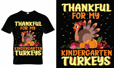 thankful kindergarten turkey 