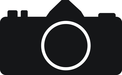 Camera Icon in trendy flat style isolated on grey background. Camera symbol for your website design, logo, app, UI. Vector illustration