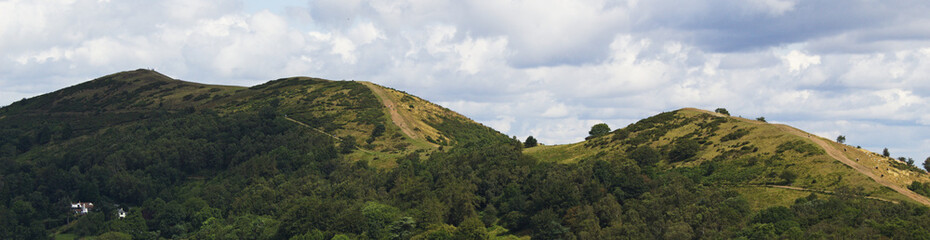 Central Malvern Hills Worcestershire