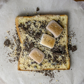 bread and butter and mashmellow