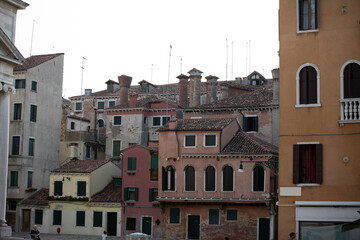 Naklejka premium venice and its works