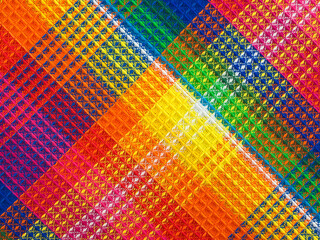 Colorful fabric background, close-up