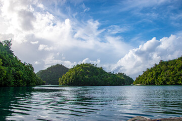 Many Islands and a windy weather