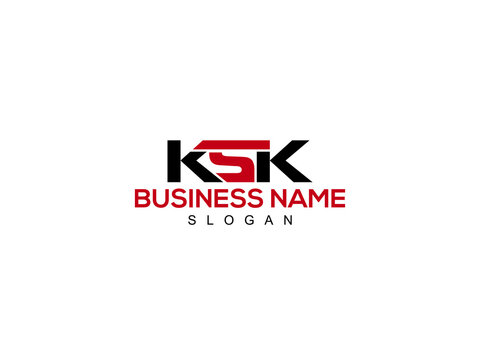 Letter KSK Logo, Creative ksk Logo Letter Vector Stock