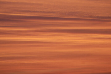 Sunrise with Orange and Purple Tones