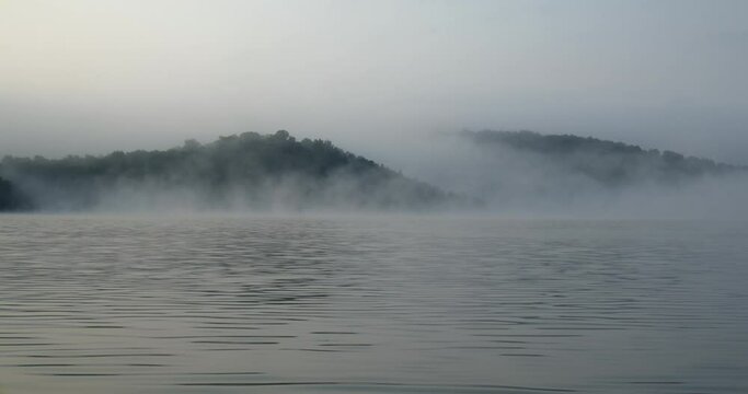 Moody Fog over the Lake of the Ozarks