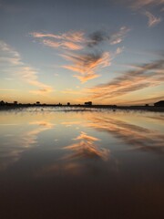 Fototapeta premium sunset over the sea