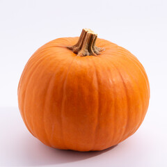 halloowen pumpkin on white background