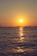 Sonnenuntergang in Venedig