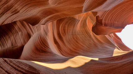Obraz premium Lower Antelope Canyon Slide