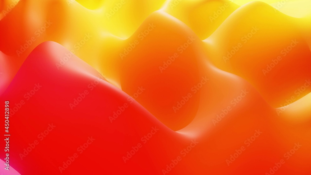 Poster stylish abstract background, surface of soft translucent material like peach jelly. creative soft br