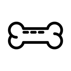 bone icon or logo isolated sign symbol vector illustration - high quality black style vector icons
