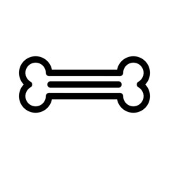 bone icon or logo isolated sign symbol vector illustration - high quality black style vector icons

