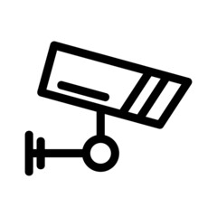 cctv camera icon or logo isolated sign symbol vector illustration - high quality black style vector icons
