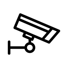cctv camera icon or logo isolated sign symbol vector illustration - high quality black style vector icons
