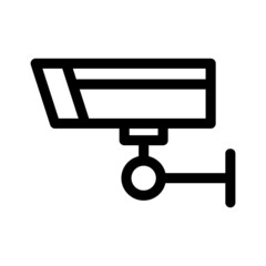 cctv camera icon or logo isolated sign symbol vector illustration - high quality black style vector icons
