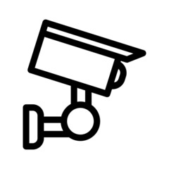 cctv camera icon or logo isolated sign symbol vector illustration - high quality black style vector icons
