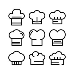 chef icon or logo isolated sign symbol vector illustration - high quality black style vector icons
