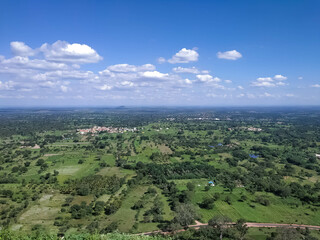 view of the countryside