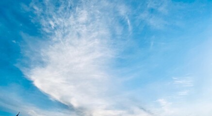 blue sky with clouds