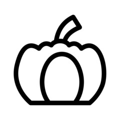 pumpkin icon or logo isolated sign symbol vector illustration - high quality black style vector icons
