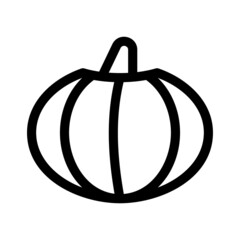 pumpkin icon or logo isolated sign symbol vector illustration - high quality black style vector icons
