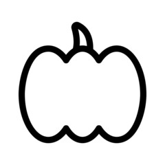 pumpkin icon or logo isolated sign symbol vector illustration - high quality black style vector icons
