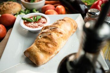 Steak Stromboli 1