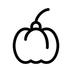 pumpkin icon or logo isolated sign symbol vector illustration - high quality black style vector icons
