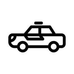 taxi icon or logo isolated sign symbol vector illustration - Collection of high quality black style vector icons
