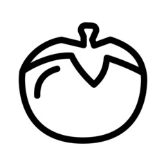 tomato icon or logo isolated sign symbol vector illustration - high quality black style vector icons
