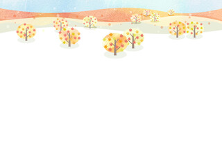 紅葉のフレーム