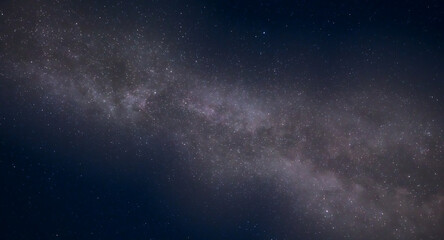 Milky Way Galaxy. Night sky photography.