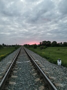 railway in the countryside