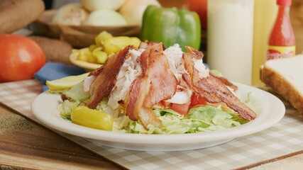 Salad with Bacon