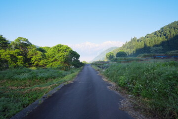 静かで美しい田舎の景色