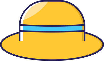 Summer Hat icon Vector