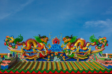 Dragon statue