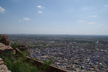 Fototapeta premium インド 世界遺産ラージャスターンの丘陵要塞群 チットールガルフォート